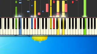 [Piano Tutorial Synthesia]E non serve che sia Natale - Pooh