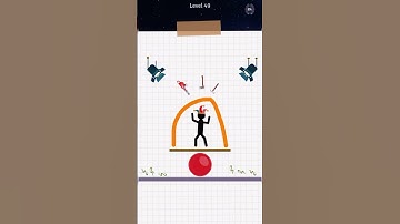 Clever game| save the dude | Level 49| #trendingshorts #clevermangaming #kidsgame #gamingshorts