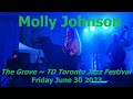 Capture de la vidéo Molly Johnson – The Grove - Td Jazz Fest. June 30 2023
