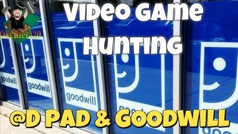 Okchief Video Game Hunting EP. 247 Thrifting At Goodwill & D Pad