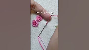 Thumbnail of Bullion knot stitch - How to embroider?