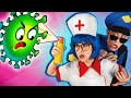 Virus Showdown | Healthy Habits | Educational Cartoons for Kids | Dominoki Kids Songs