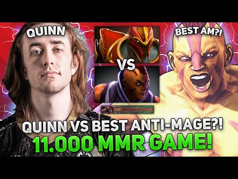 QUINN vs BEST ANTI-MAGE in DOTA 2 (TIMADO)? | QUINN picked DRAGON KNIGHT in THIS GAME!