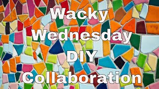 Wacky Wednesday Collaboration - Nail Polish, Canvas and Stickers DIY