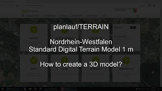 Nordrhein-Westfalen - Standard Digital Terrain Model 1 m