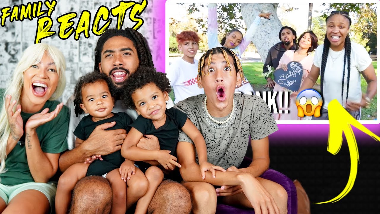We REACT to OUR FIRST YOUTUBE VIDEO !! (BEFORE THE KIDS) *SO CRINGY* 😂