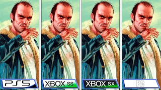 Grand Theft Auto V | PS5 - Xbox Series - PC | Graphics Comparison