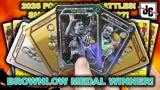 BROWNLOW MEDAL WINNER! FOOTY CARD BATTLES | 2026 AFL TEAMCOACH FOOTY CARDS