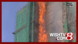 36 people killed in fire in Hong Kong complex fire