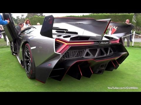 Lamborghini Veneno SOUND! Start Up + Driving On The Road!
