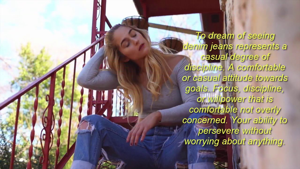 Jeans Dream Meaning YouTube