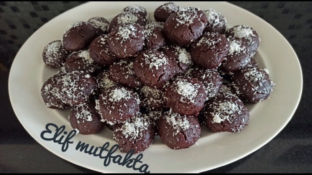 BROWNİ TADINDA ISLAK KURABİYE NAMI DİĞER BANYOLU KURABİYE😊 ELİF�İN