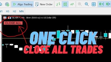 MT5 CLOSE ALL TRADES WITH ONE CLICK | 🆓METATRADER UTILITY📥