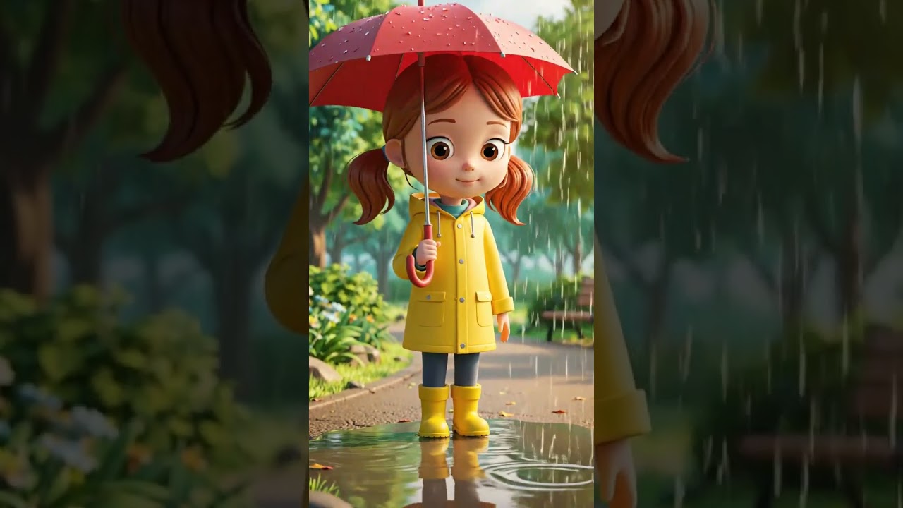 “Umbrella Girl Slow-Mo Aesthetic 