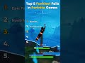 Top 5 Funniest Fortnite Fails 11 😂💥 || #fortnite #fortnitefails @TheRealDSlaYz