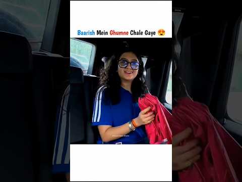 Tez Baris Me Ghumne Chale Gaye 😘😘 #shorts #souravjhoshivlog #vlog
