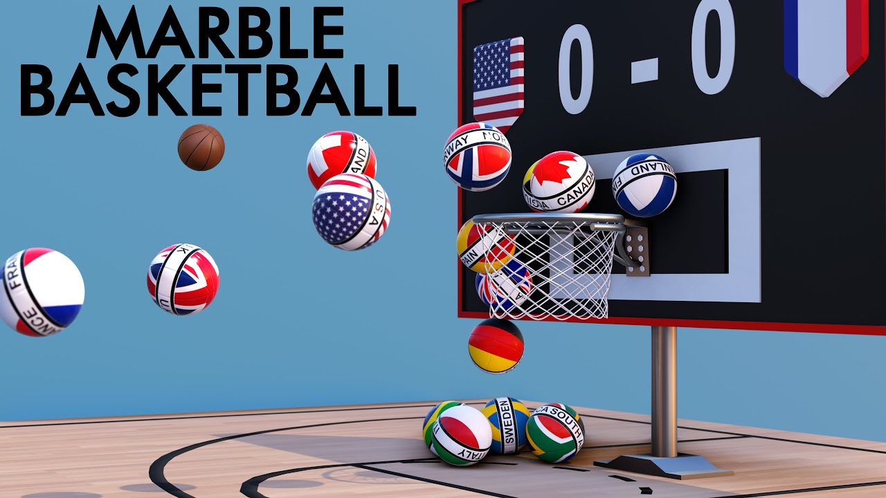 Marble Basketball Tournament 3D - Season 1