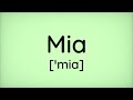Mia (Esperanto)
