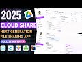 🔥 Setup File Sharing App | React + Spring Boot + MongoDB + Tailwind CSS | Full Stack Project 2025