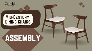 295-4CHRMIDCNTRY Assembly Help for Zenvida Mid Century Modern Dining Set Chairs