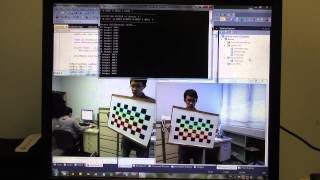Real time 3D video communication using two Kinects