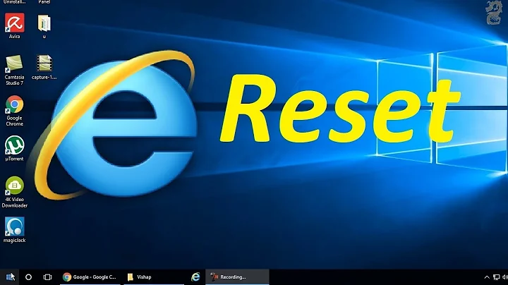 How To Reset Internet Explorer: Reset Internet Explorer settings to default in Windows 10