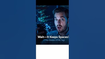 This HTML Tag Keeps Every Space You Type!