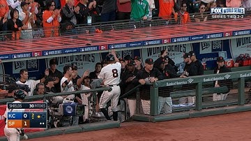 WS2014 Gm5: Giants take early lead with run in 2nd