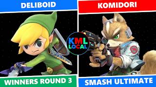KMLocal 67: Winners Round 3 - deliboid (Toon Link) Vs. Komidori (Fox) SSBU