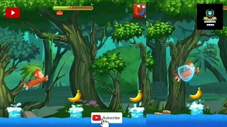 Jungle Monkey Adventure: jumping,powers,levels Gaming Zone Android Gameplay screenshot 5