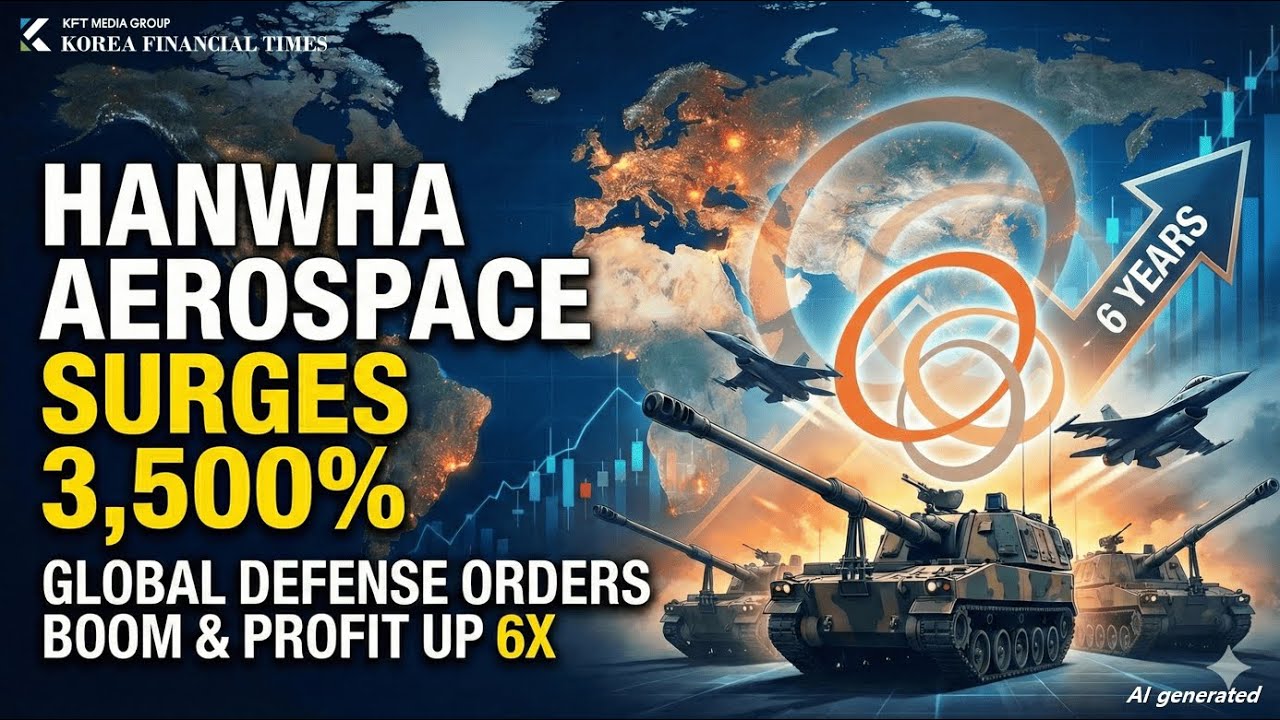 [KFT Topic] Hanwha Aerospace Stock Surges 3,500% in Six Years on 'Extraordinary Strength'
