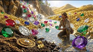 Shocking secret: shallow ditch stores huge pearl wealth inside mutated giant shellfish
