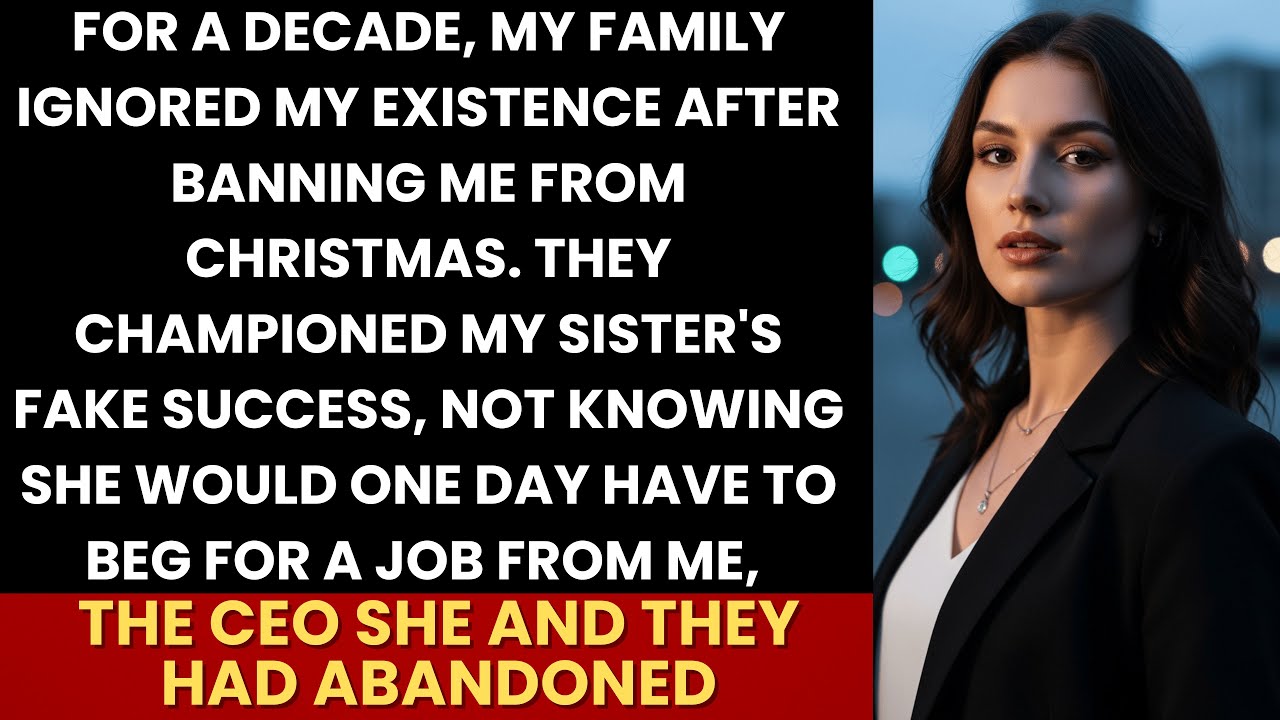 For A Decade, My Family Ignored Me After Banning Me From Christmas—Until My Sister Begged Me—Her CEO