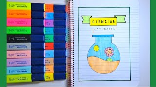 CAPA DE CIENCIAS NATURAIS PASSO A PASSO DESENHOS DO MAURICIO