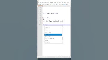 How to add dotted border in Html in #hindi #html #css #border #shorts #coding
