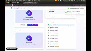 Bolt Hackathon Submission (InterviewAI)