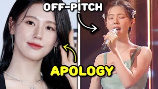 (G)I-DLE’s Miyeon praised for her apology after MBC Drama awards performance #kpop