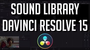 New Sound Library & Adding Sound Effects - DaVinci Resolve 15 Tutorial