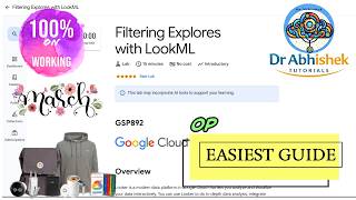 Filtering Explores with LookML | march 2026 | #GSP892 #qwiklabsarcade2026