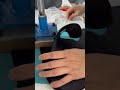 Swimming shoes’upper stample labels