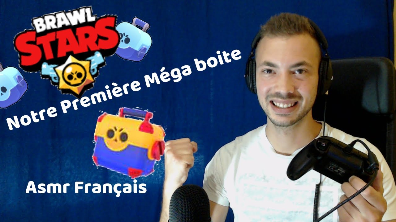 Brawl Stars Unboxing Méga boite! Asmr Français fr