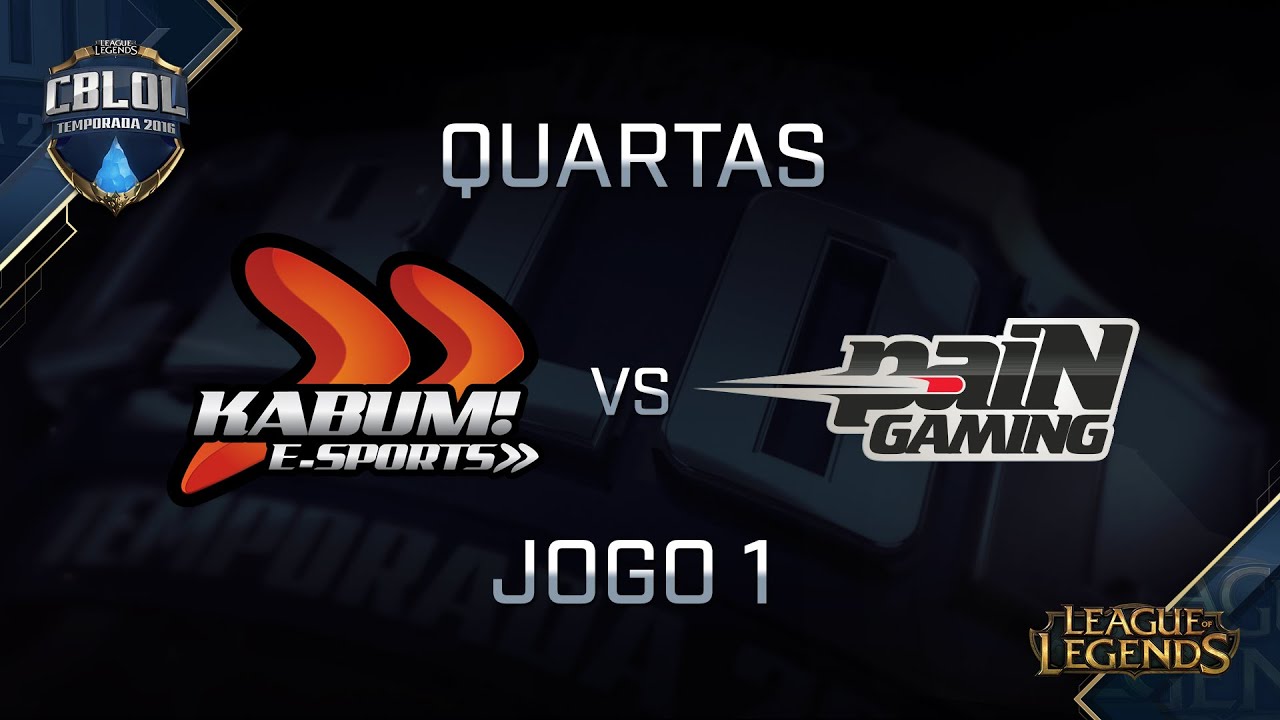 KaBuM x paiN (Quartas - Jogo 1) CBLoL 2016 - 1ª Etapa