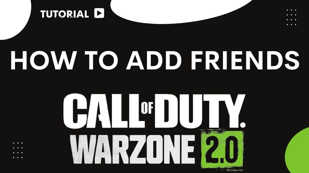 How to add friends on warzone 2