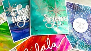 Easy Alcohol Ink Backgrounds