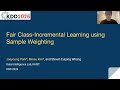 KDD 2026 - Fair Class-Incremental Learning using Sample Weighting