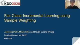 KDD 2026 - Fair Class-Incremental Learning using Sample Weighting