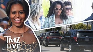 Michelle Obama Slays At Hollywood Power Lunch | TMZ Live