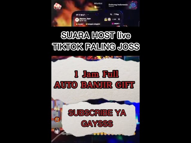 SUARA HOST Live TIKTOK AUTO BANJIR FOLLOWERS DAN GIFT class=