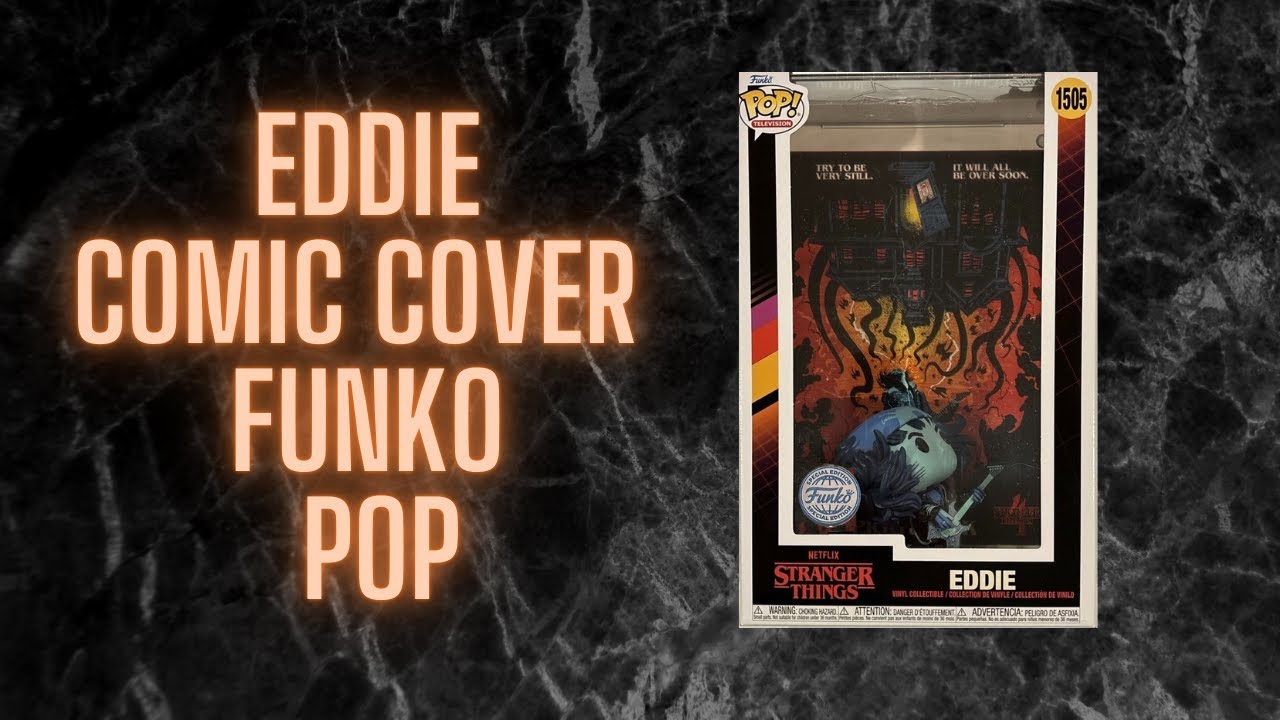 Funko Pop Stranger Things Eddie Comic Cover Unboxing - YouTube