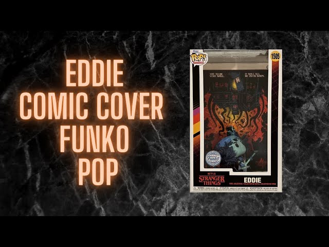 SF・ファンタジー・ホラー Stranger Things Eddie comic cover Funko Funko Pop Stranger Things Eddie Comic Cover Unboxing - YouTube